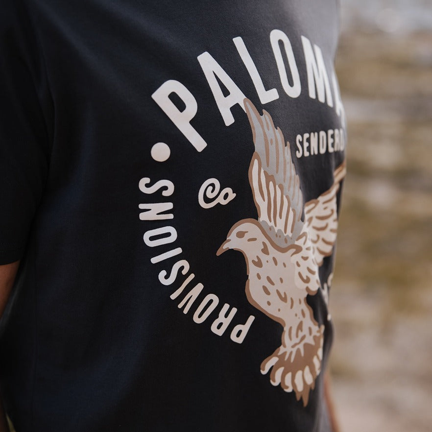 Sendero Provisions Paloma T-Shirt in Asphalt – side view