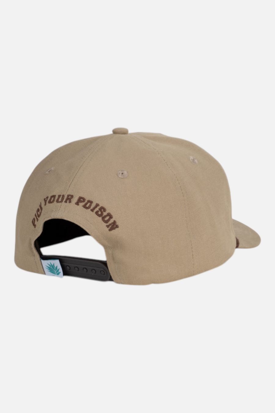 Sendero Provisions Pick Your Poison Hat in Tan – back view