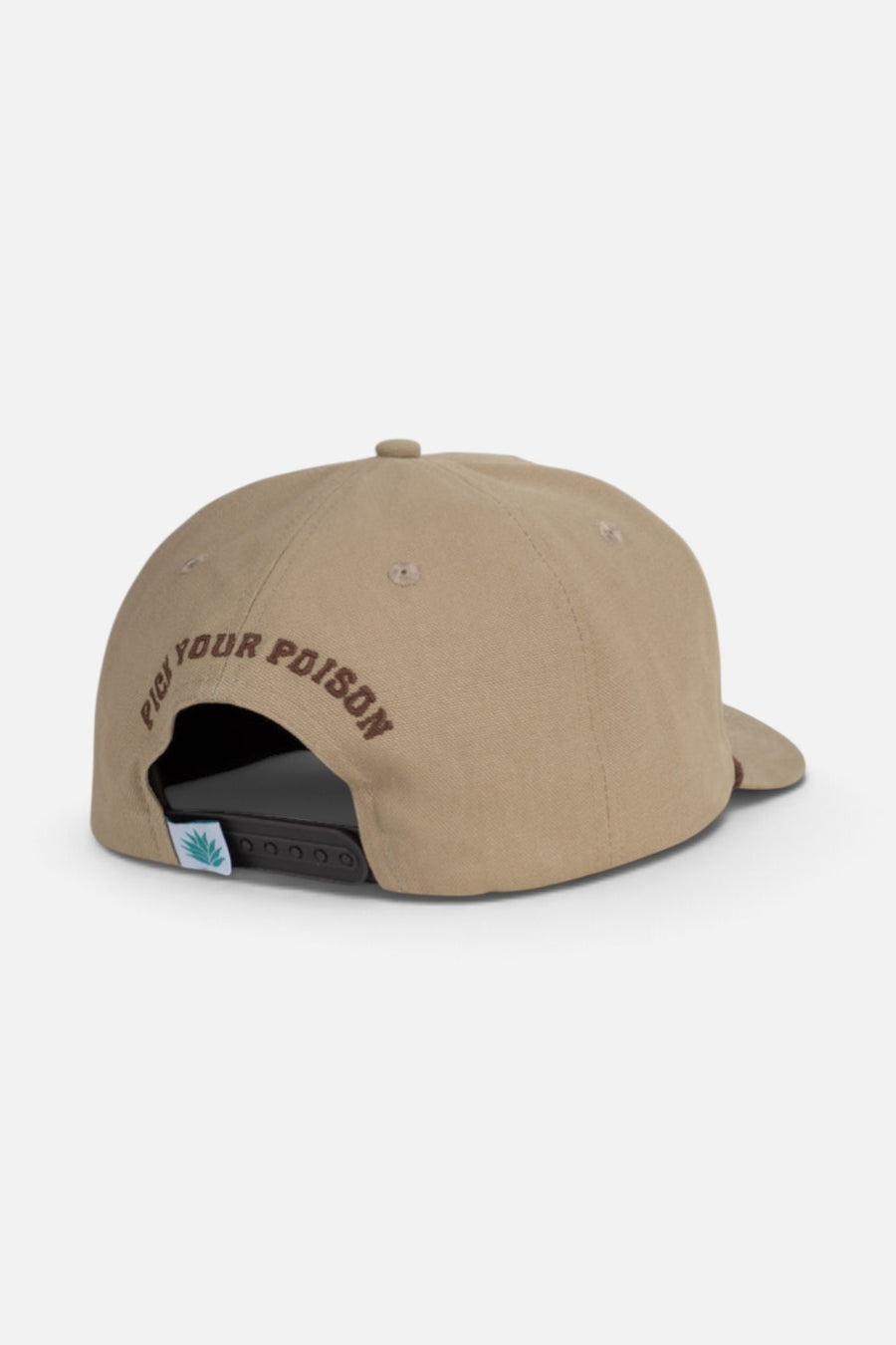 Sendero Provisions Pick Your Poison Hat in Tan – back view