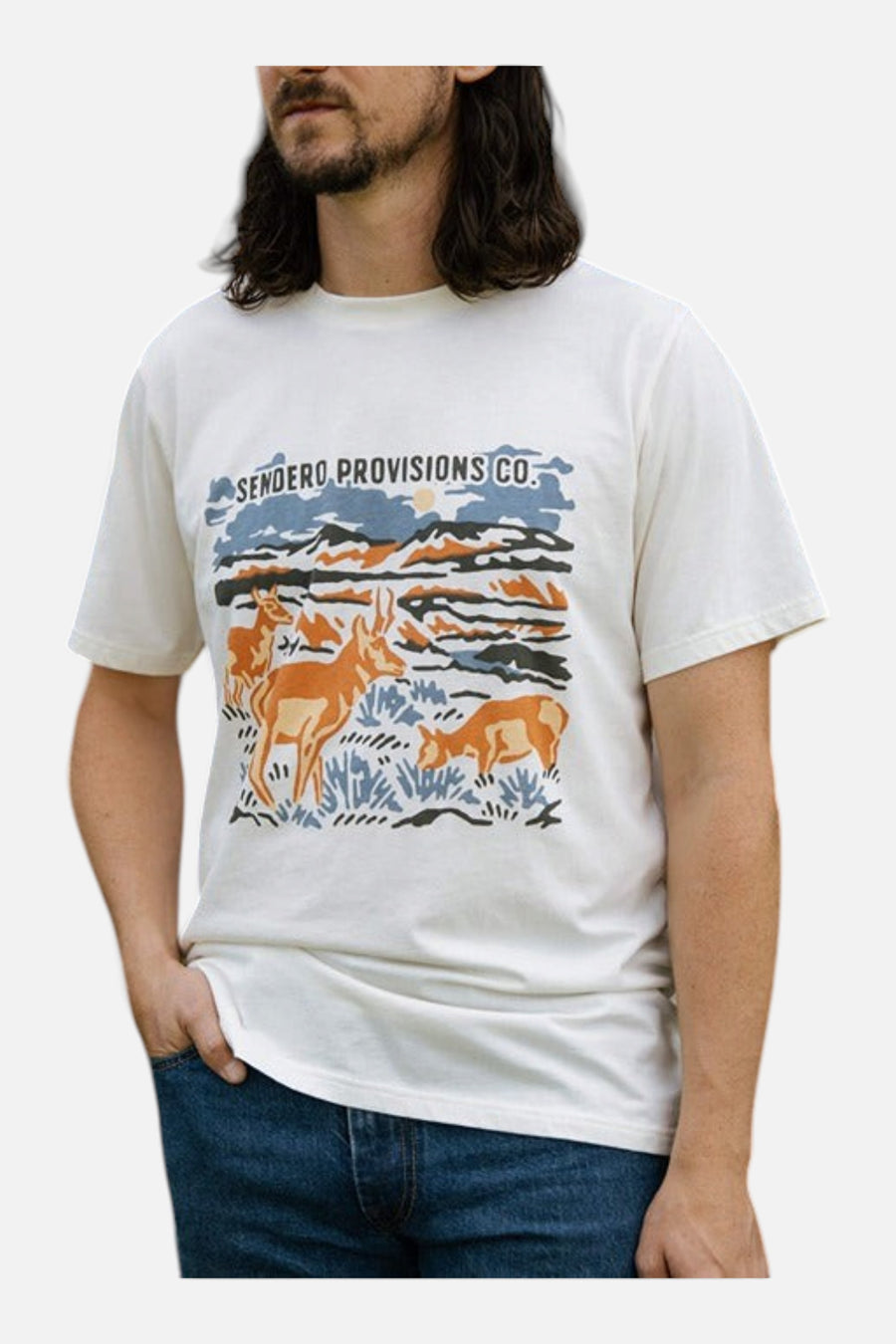 Sendero Provisions Pronghorn T-shirt – back view