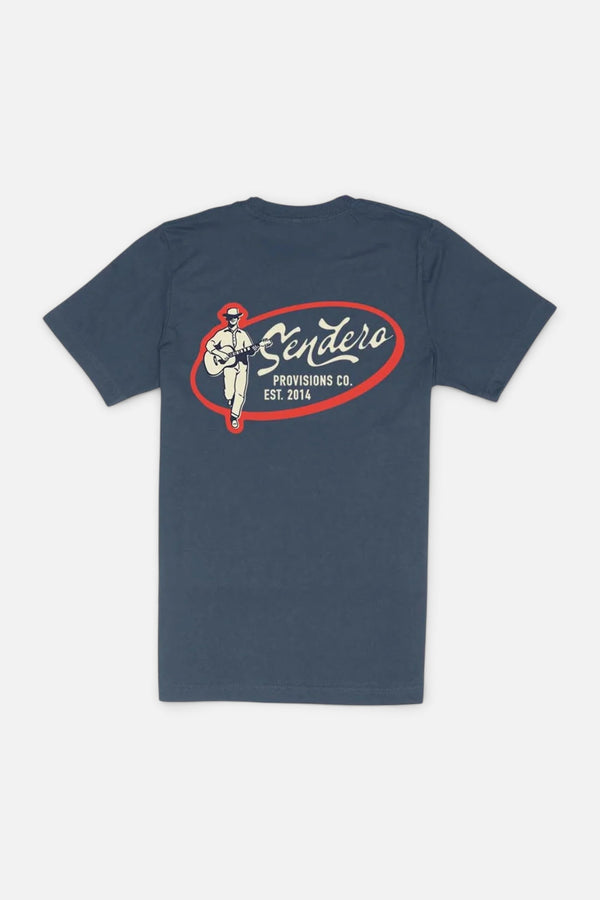 Sendero Provisions Ramblin' Man Tee in Navy