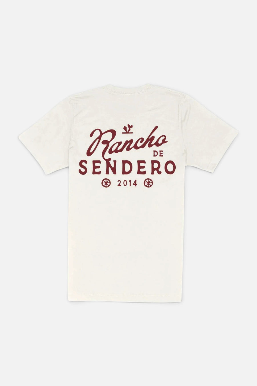 Sendero Provisions Rancho Tee in Vintage White – front view