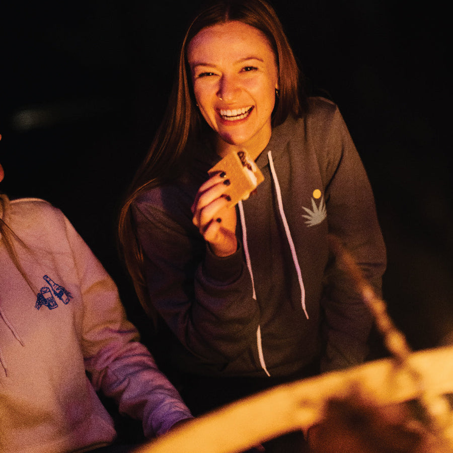 Sendero Provisions Retroscape Hoodie Agave in Athletic Slate – alternate