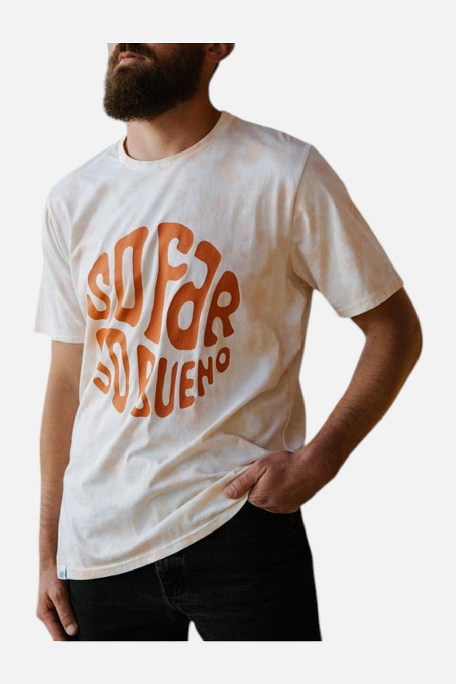 Sendero Provisions So Bueno Shirt in Sunset Tie Dye – detail