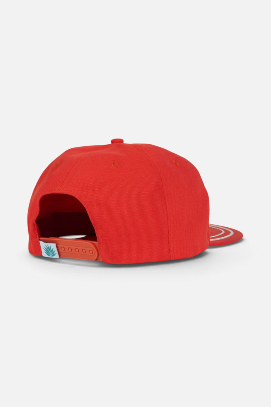 Sendero Provisions Speedway Hat in Red – side view
