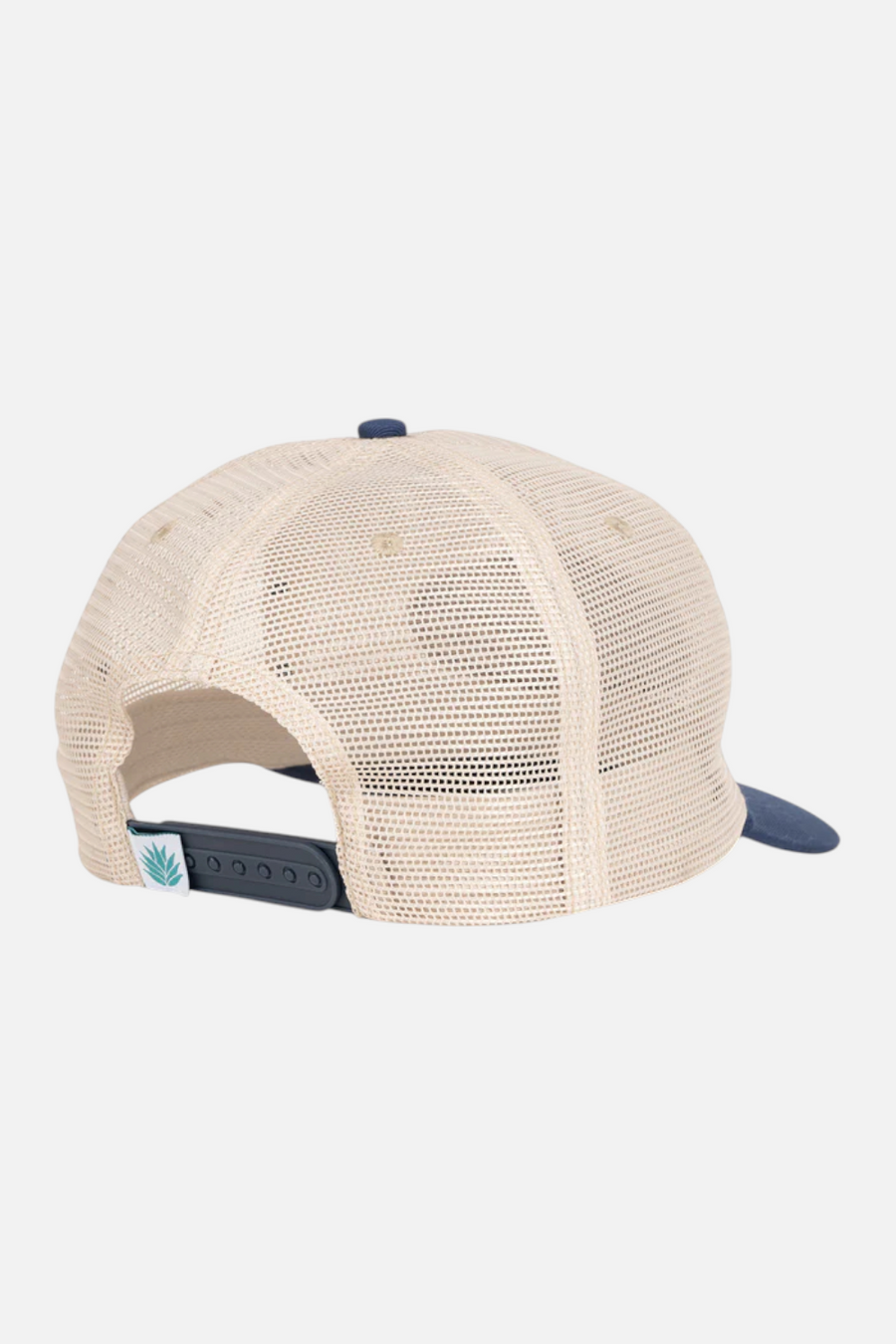 Sendero Provisions Supply Hat in Cream and Navy – back view