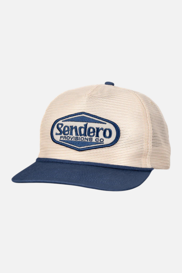 Sendero Provisions Supply Hat in Cream and Navy