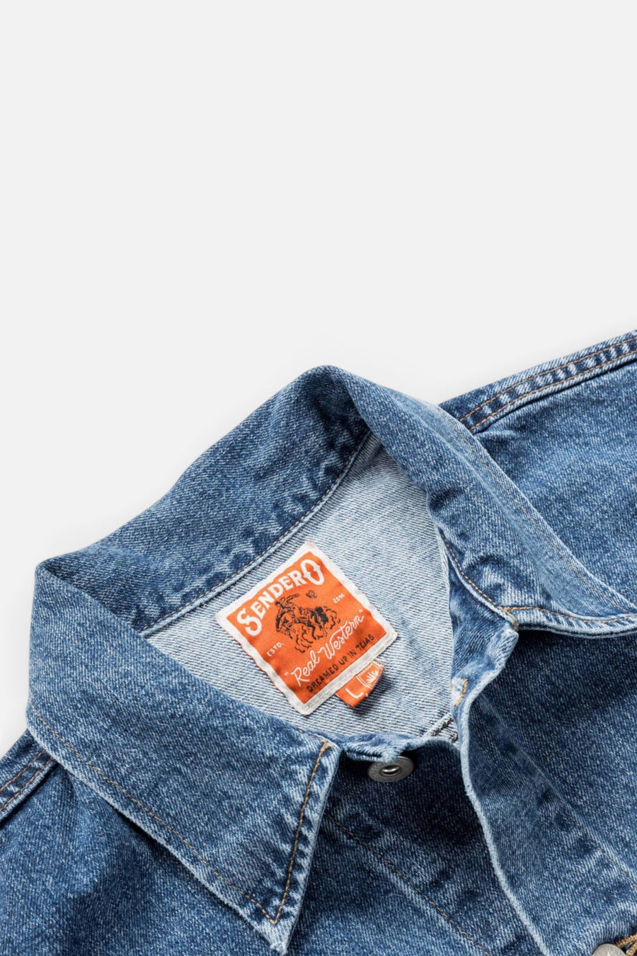 Sendero Provisions The Dean Denim Jacket – flat lay