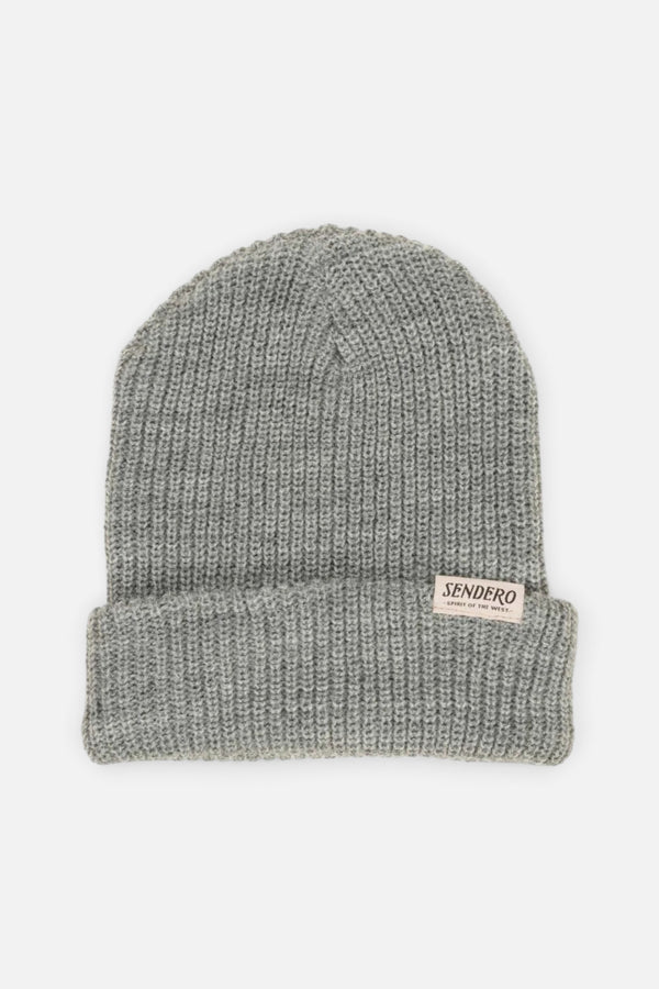Sendero Provisions The Vintage Classic Beanie in Light Gray