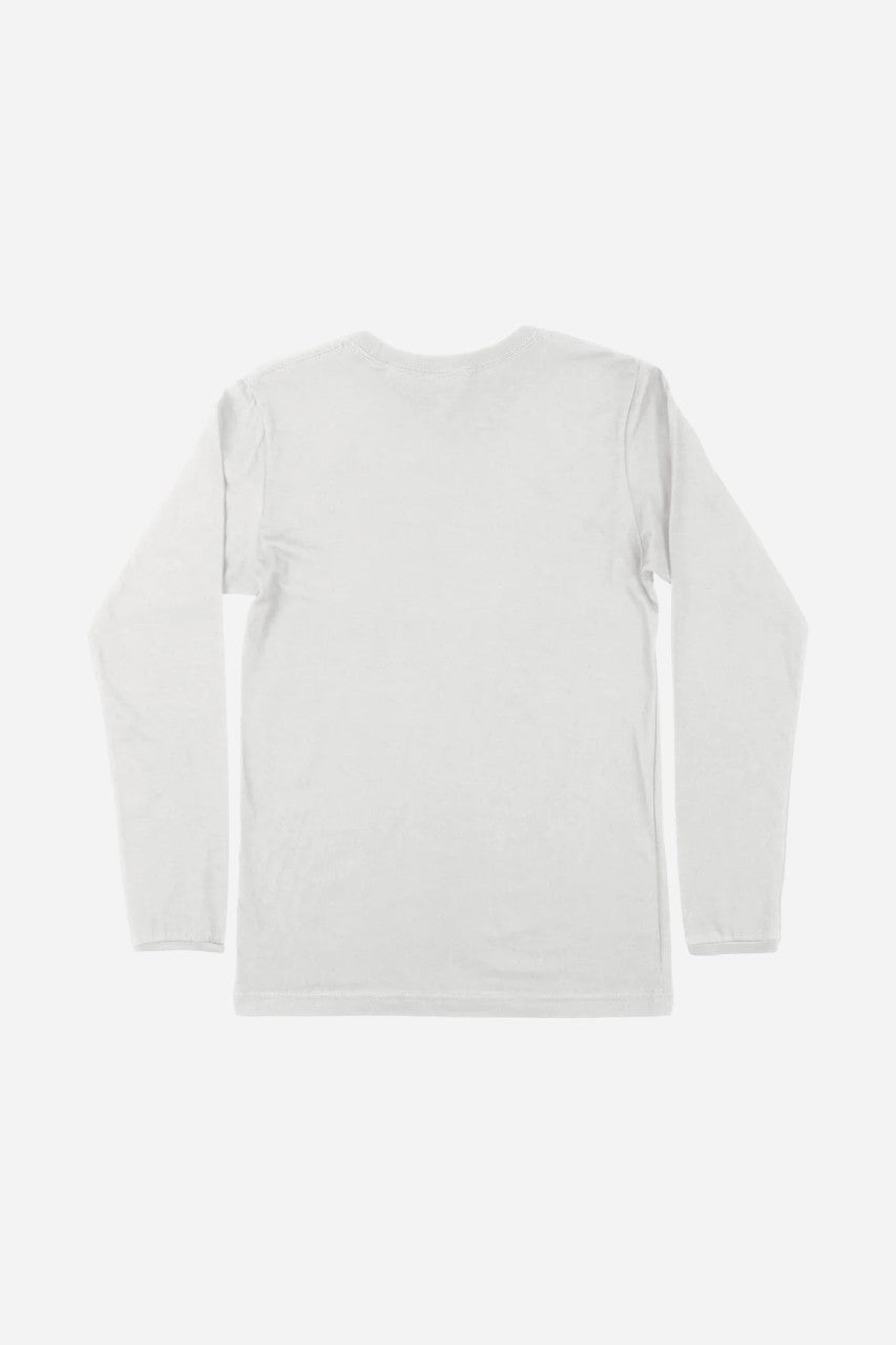 Sendero Provisions Thunderbird Long sleeve Tee Vintage White – back view