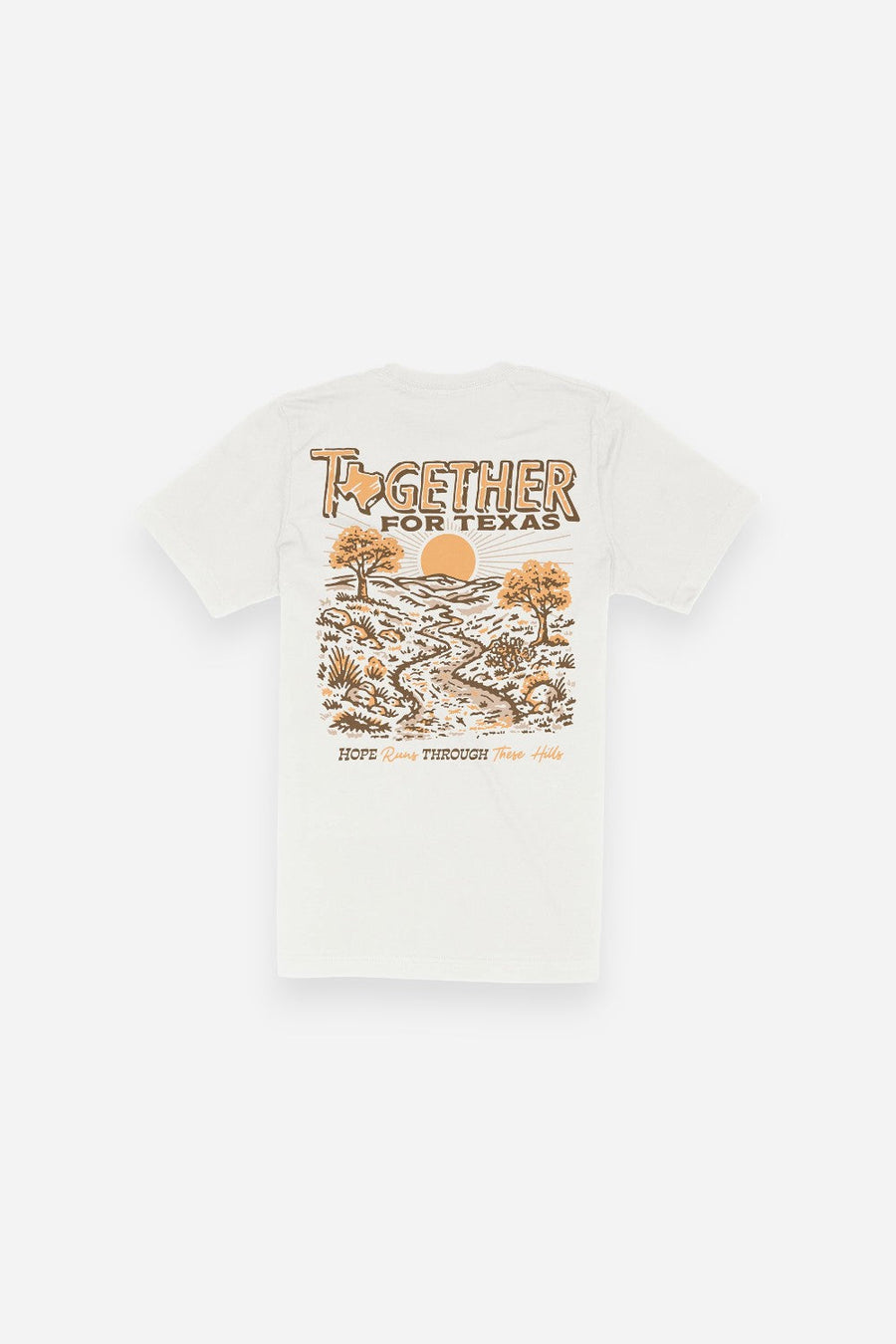 Sendero Provisions Together For Texas T-Shirt – front view