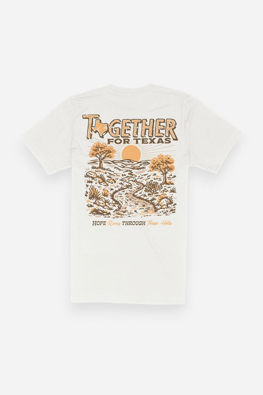 Sendero Provisions Together For Texas T-Shirt – back view