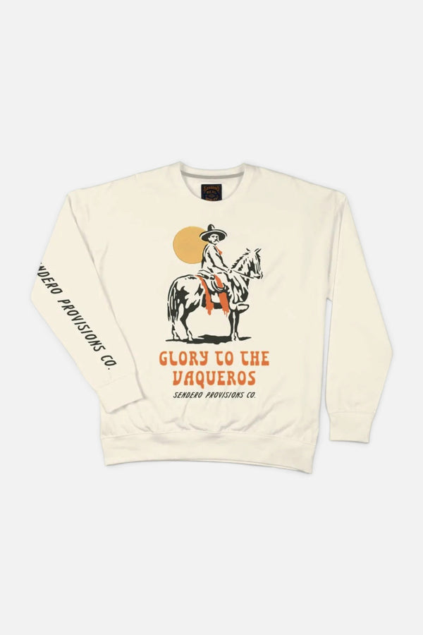 Sendero Provisions Vaqueros Sweatshirt in White