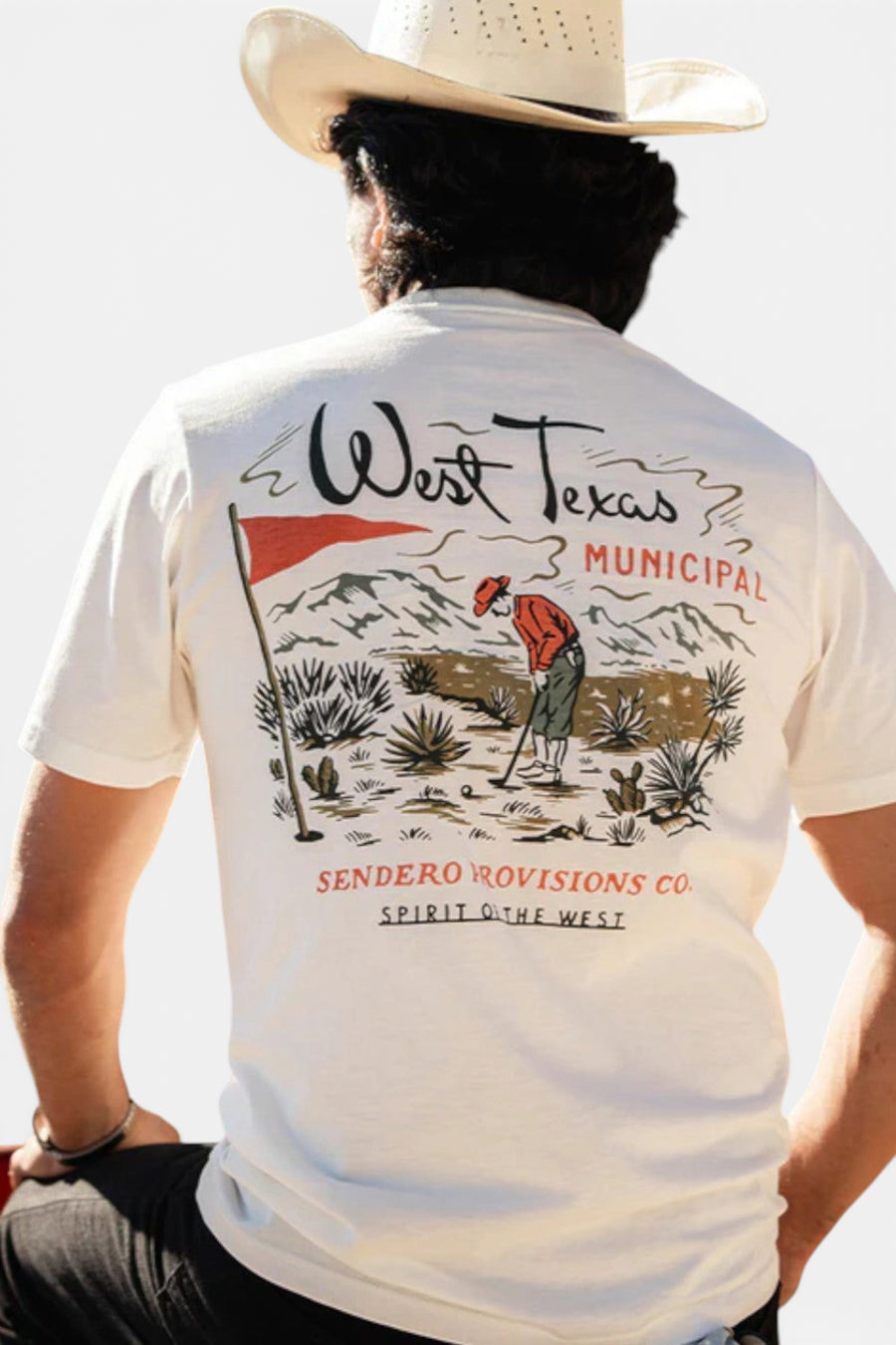 Sendero Provisions West Texas Municipal T-Shirt – side view