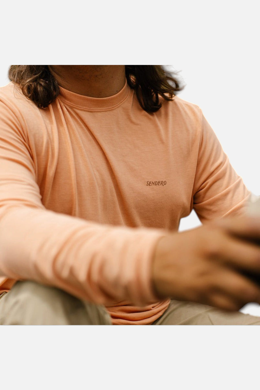 Sendero Provisions Yucatan Bamboo Long Sleeve Tech Shirt in Desert Trail – alternate