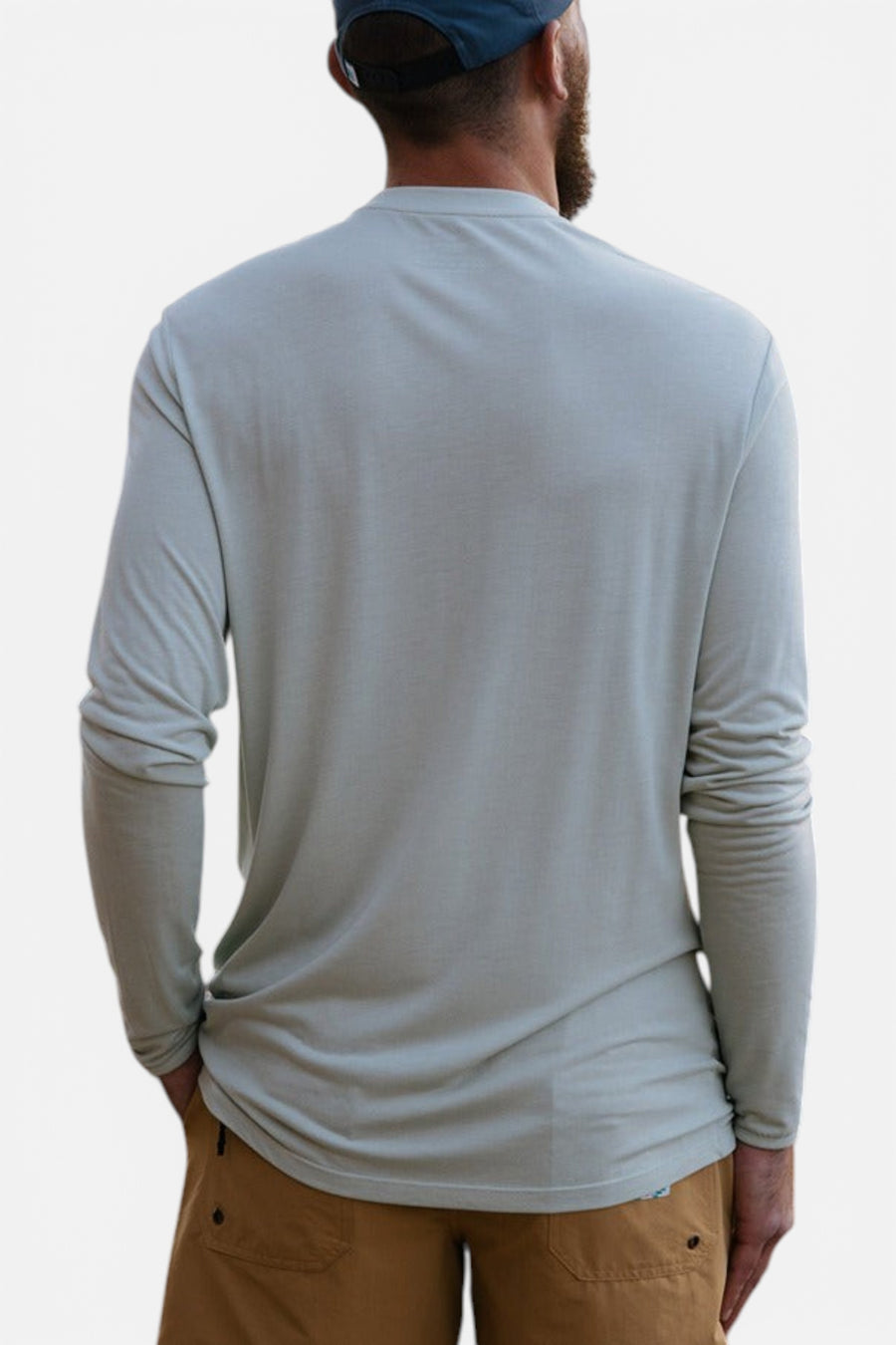 Sendero Provisions Yucatan Bamboo Long Sleeve Tech Shirt in Flats Green – alternate