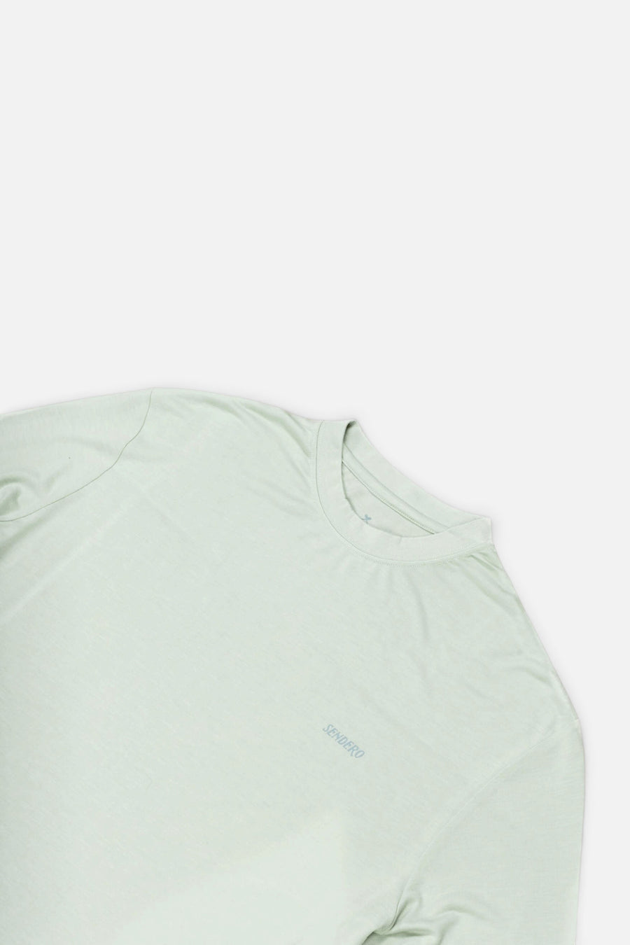 Sendero Provisions Yucatan Bamboo Long Sleeve Tech Shirt in Flats Green – detail