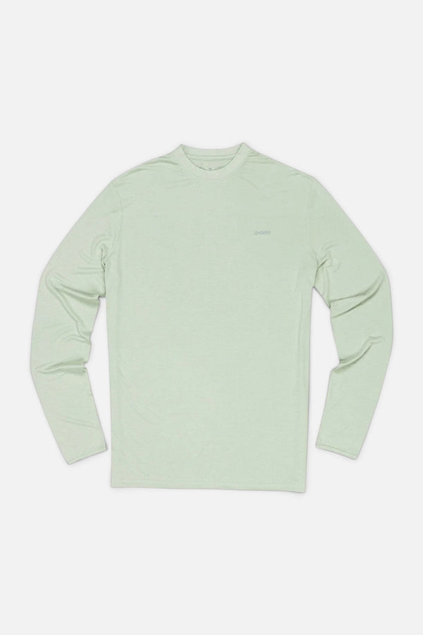 Sendero Provisions Yucatan Bamboo Long Sleeve Tech Shirt in Flats Green