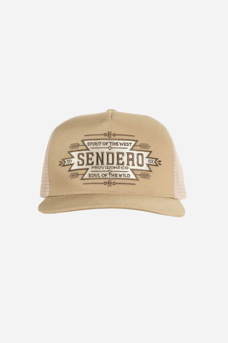 Sendero Southwest Hat Tan – side view