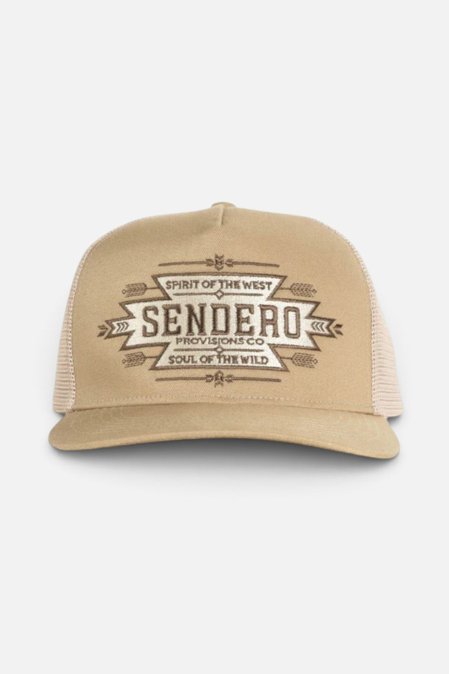 Sendero Southwest Hat Tan – side view