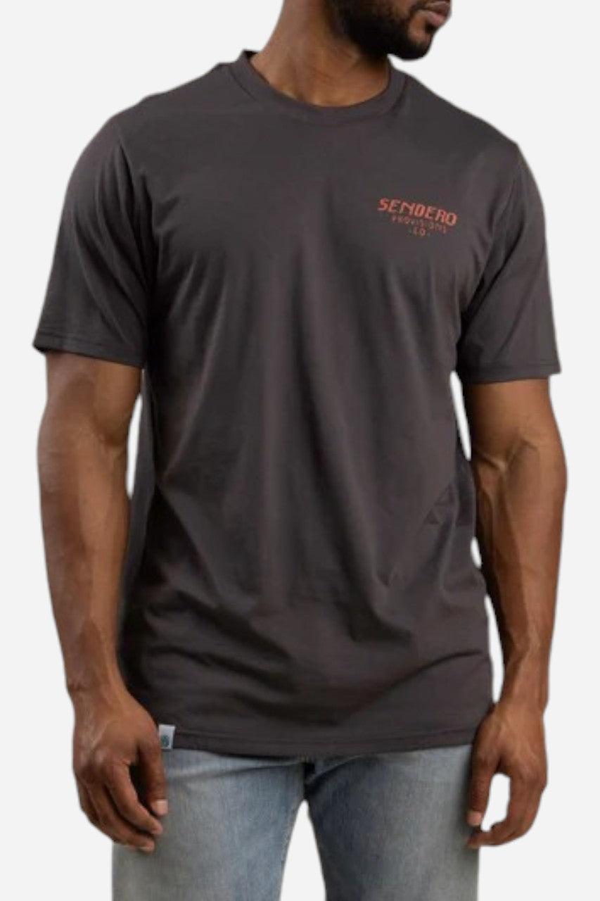 Sendero Triceratops T-Shirt Black – detail