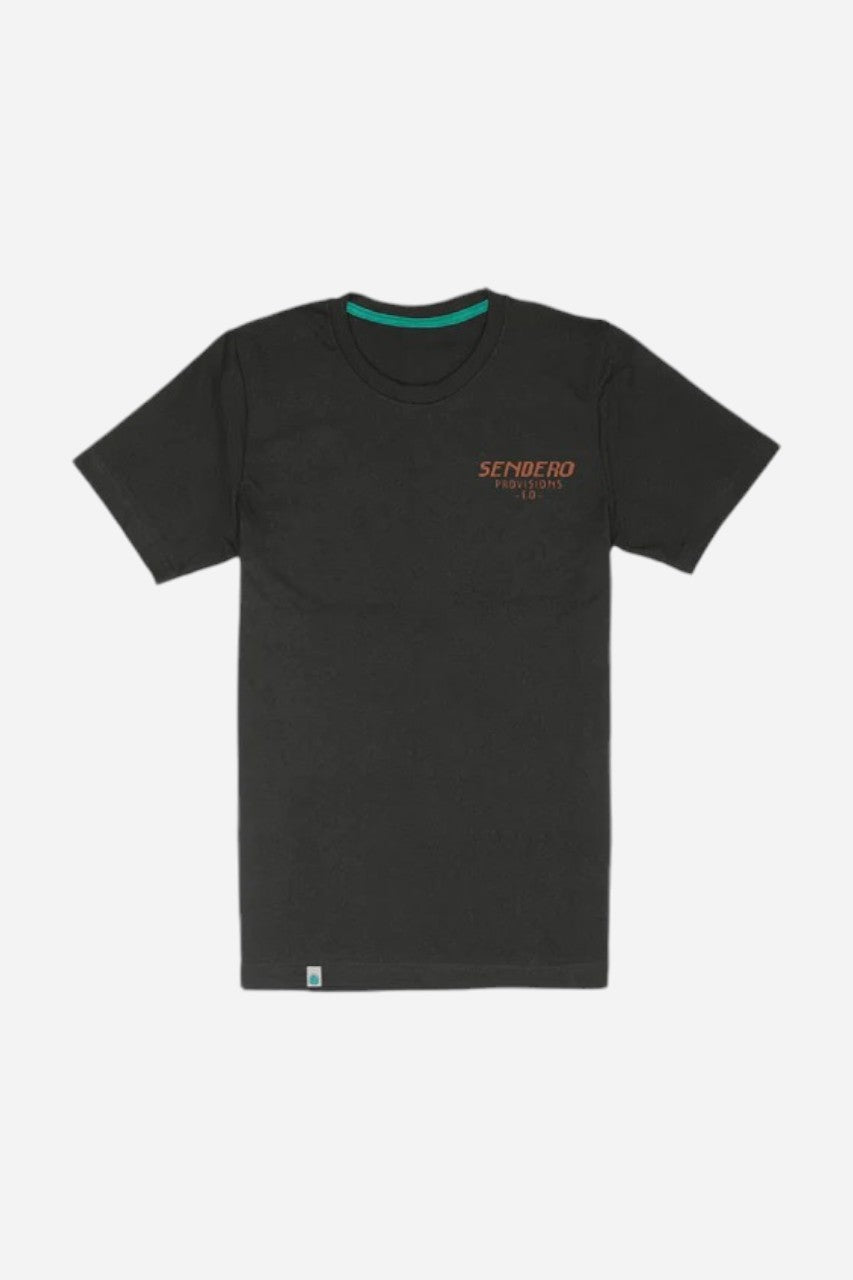 Sendero Triceratops T-Shirt Black – side view