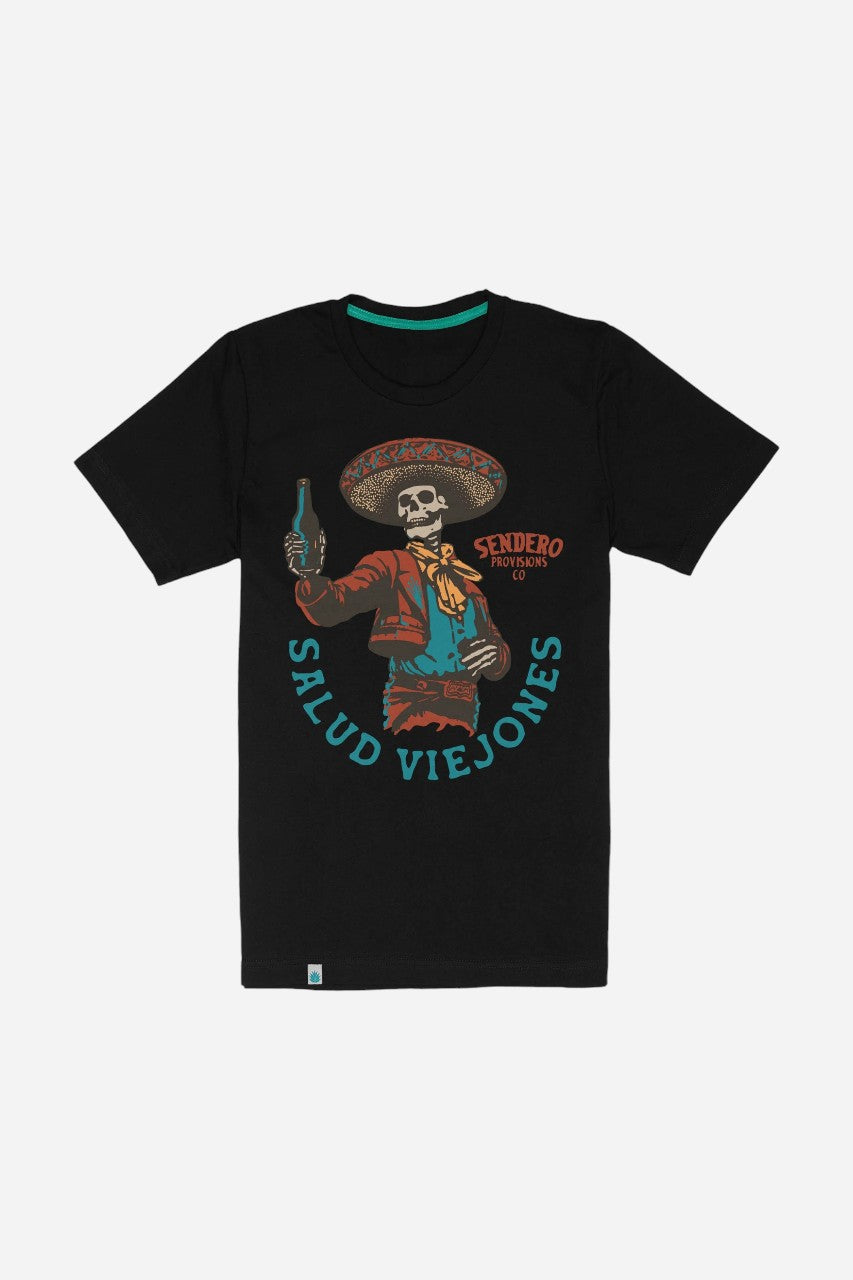 Sendero Viejones T-Shirt Black – front view
