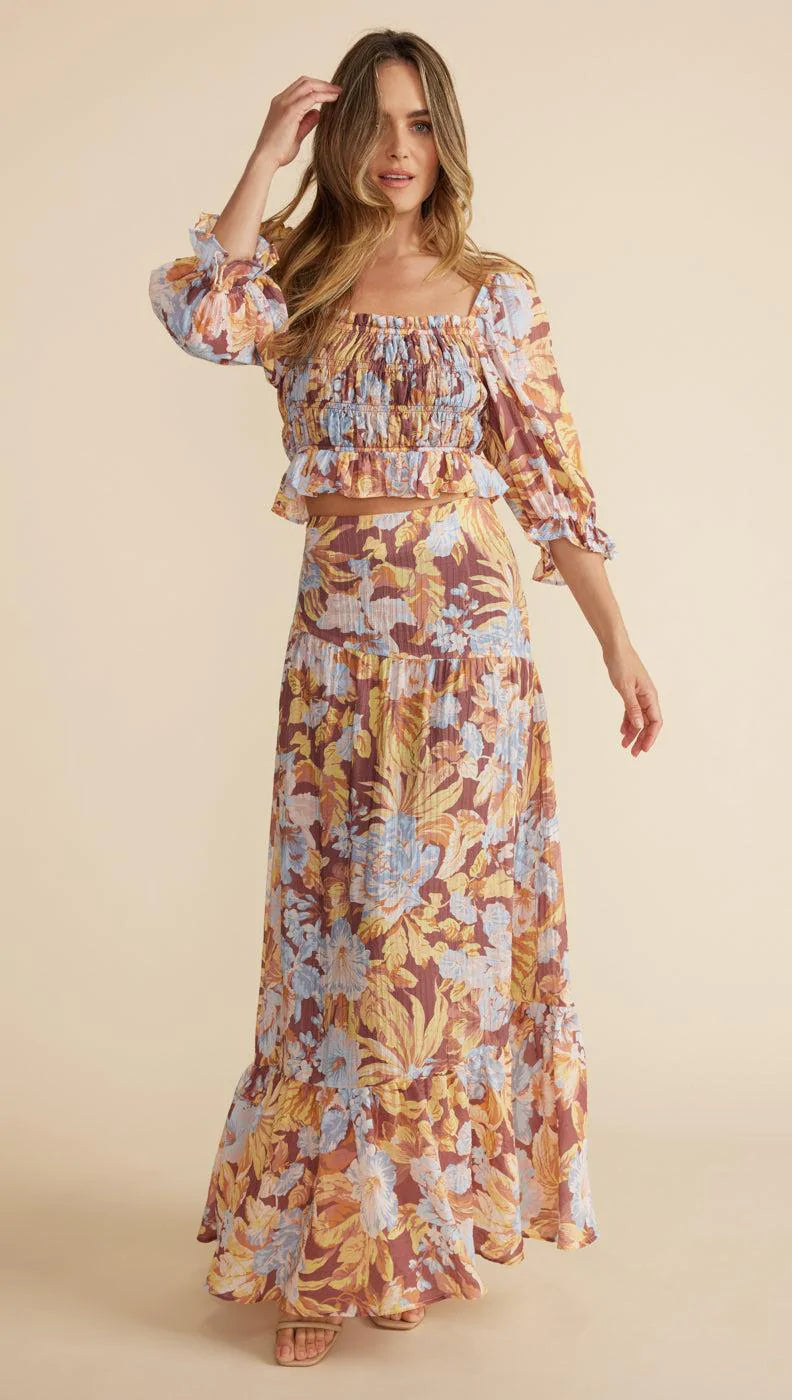 Serena Maxi Skirt – detail