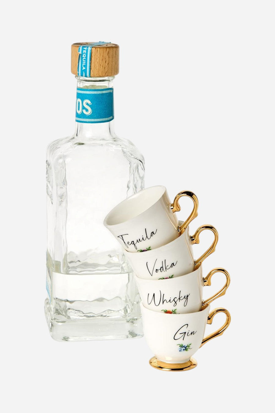 Set of 4 Teacup Shot Glasses in Gift Box – alternate
