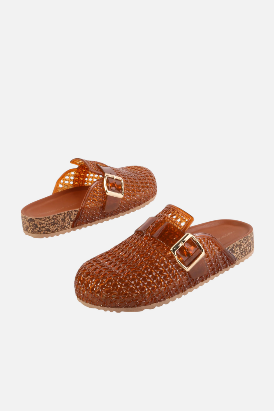 Seth Jelly Clog Mule in Caramel