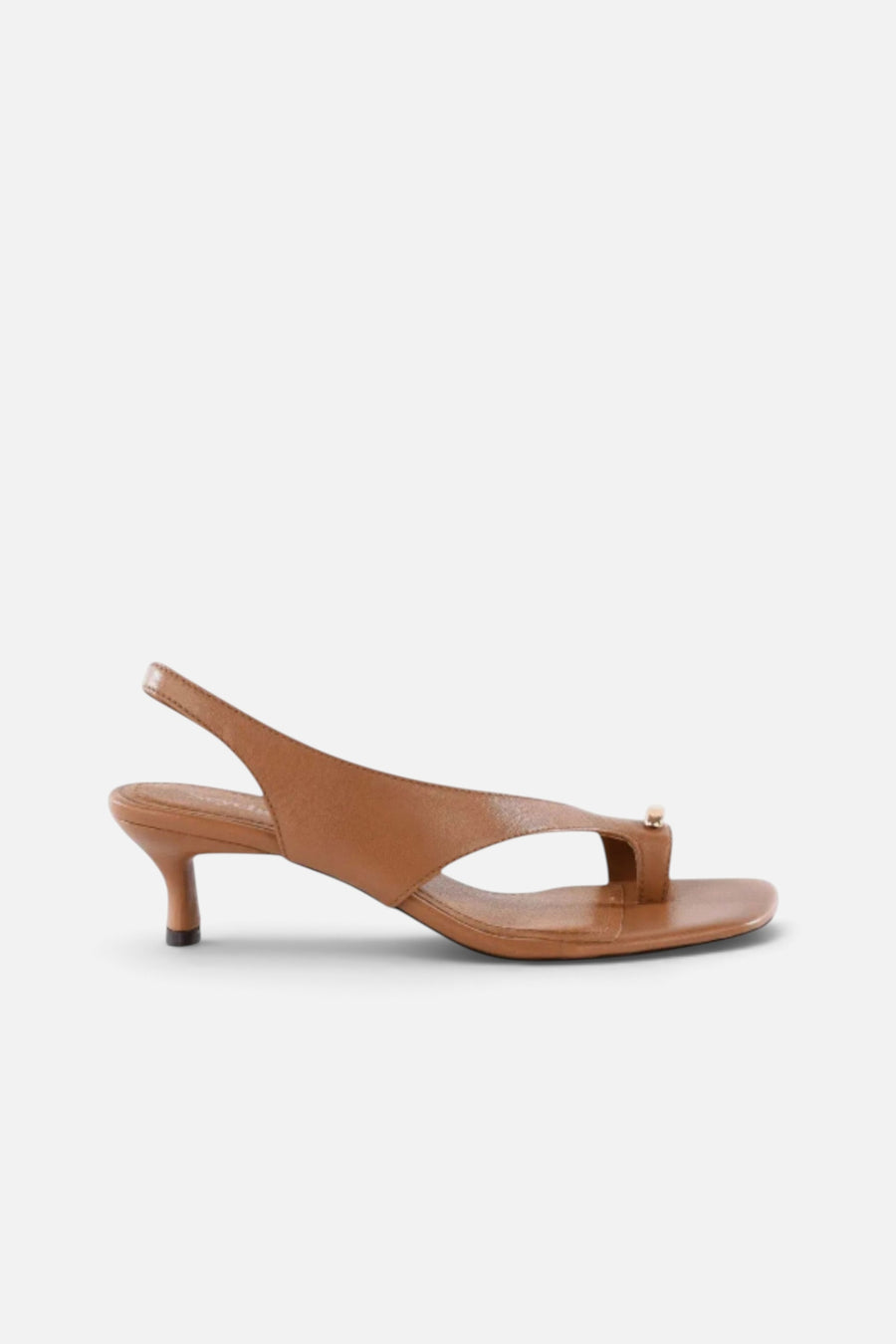 Seychelle Sparks Flying Slingback Heel in Tan – side view