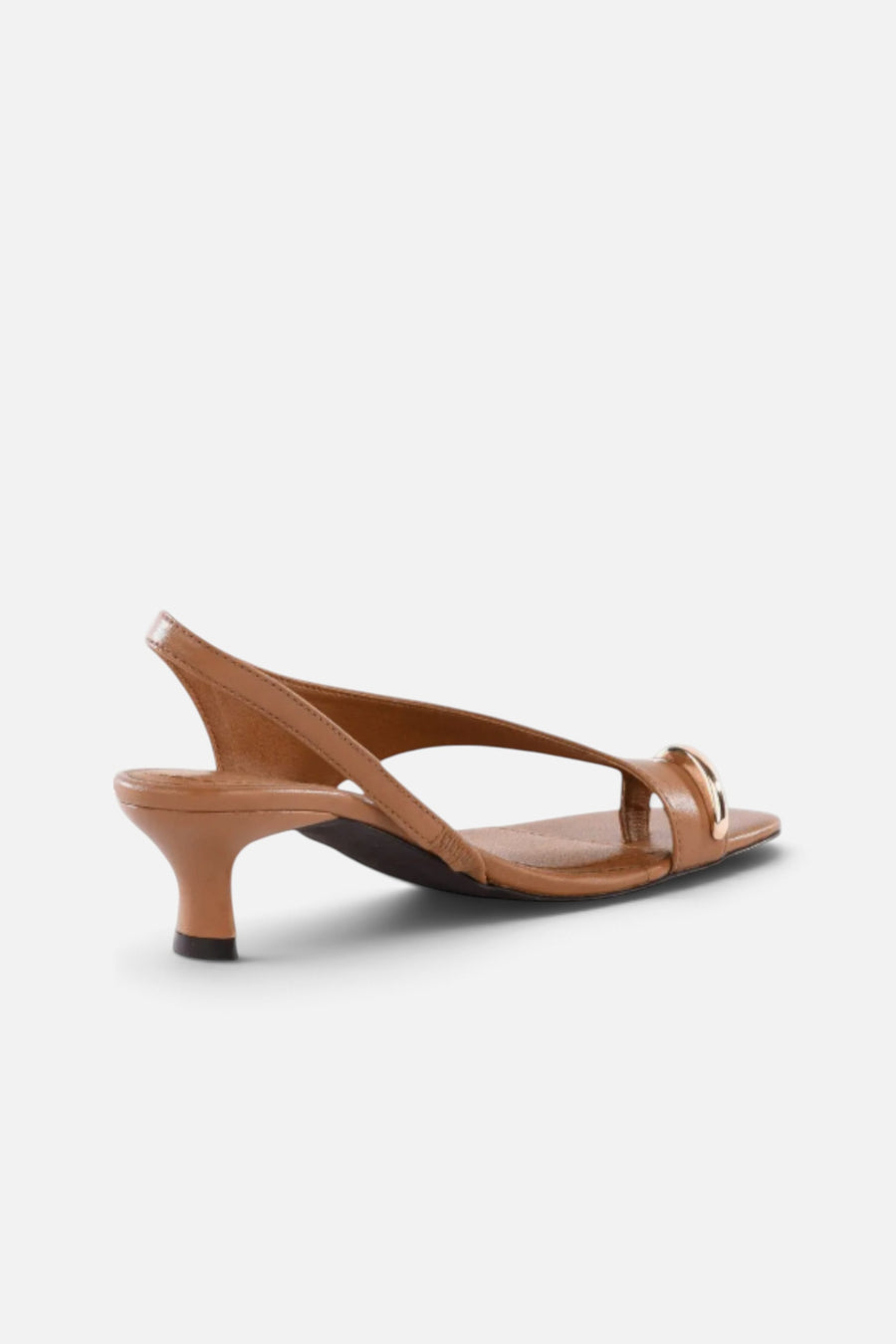 Seychelle Sparks Flying Slingback Heel in Tan – three-quarter view