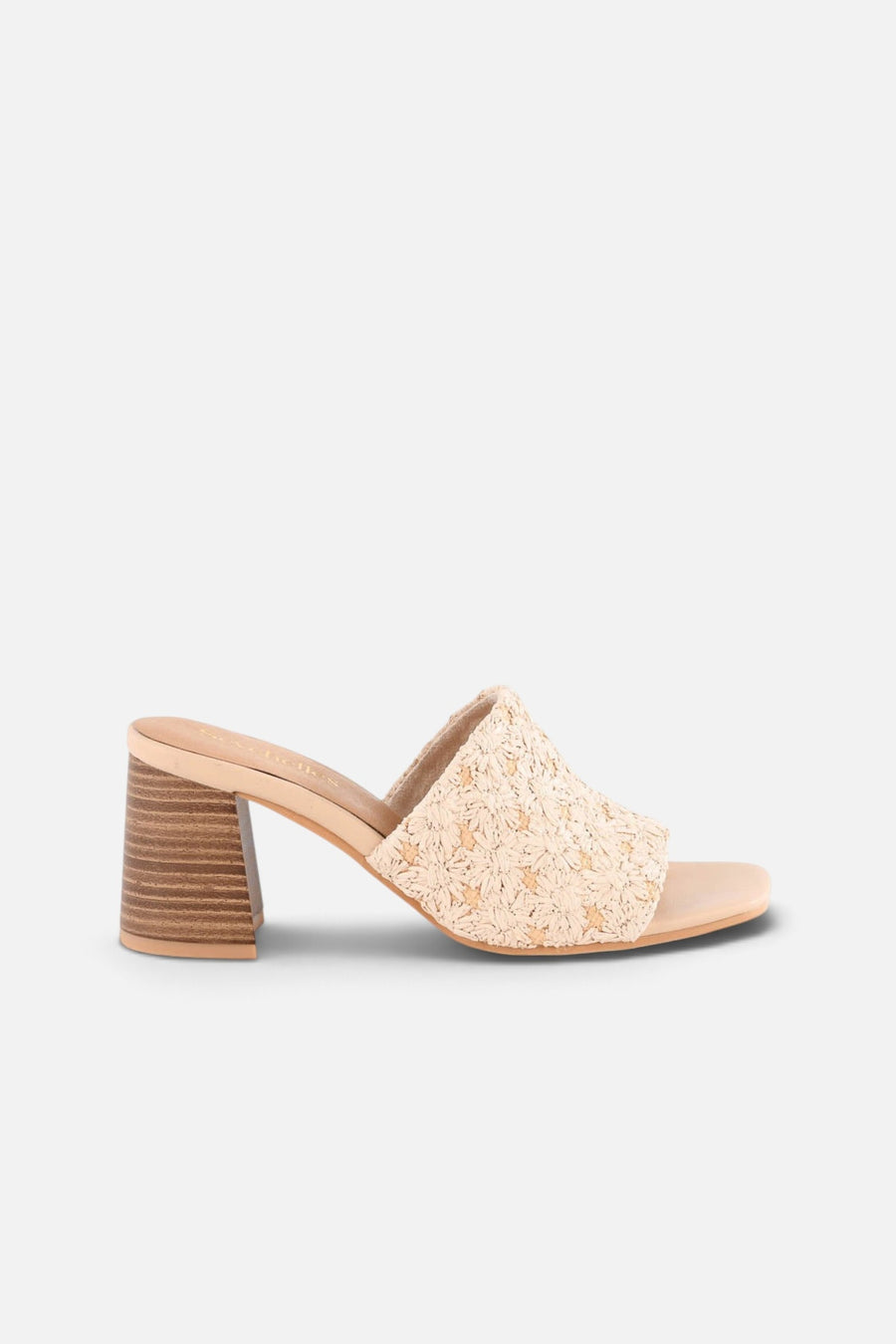 Seychelles Adapt III in Natural Daisy Raffia – side view