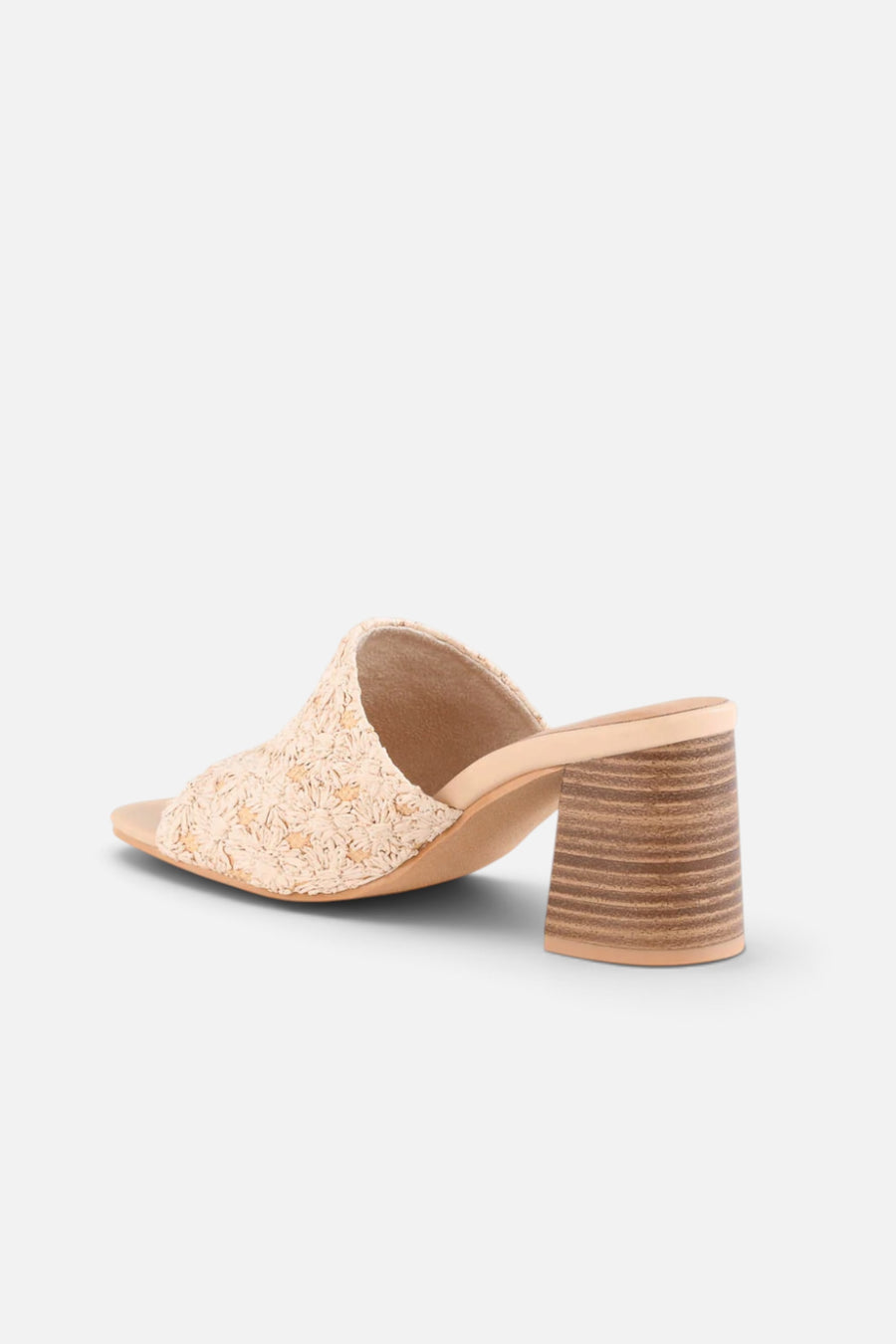 Seychelles Adapt III in Natural Daisy Raffia – side view
