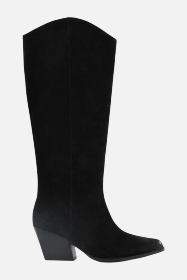 Seychelles Begging You Tall Boot in Black