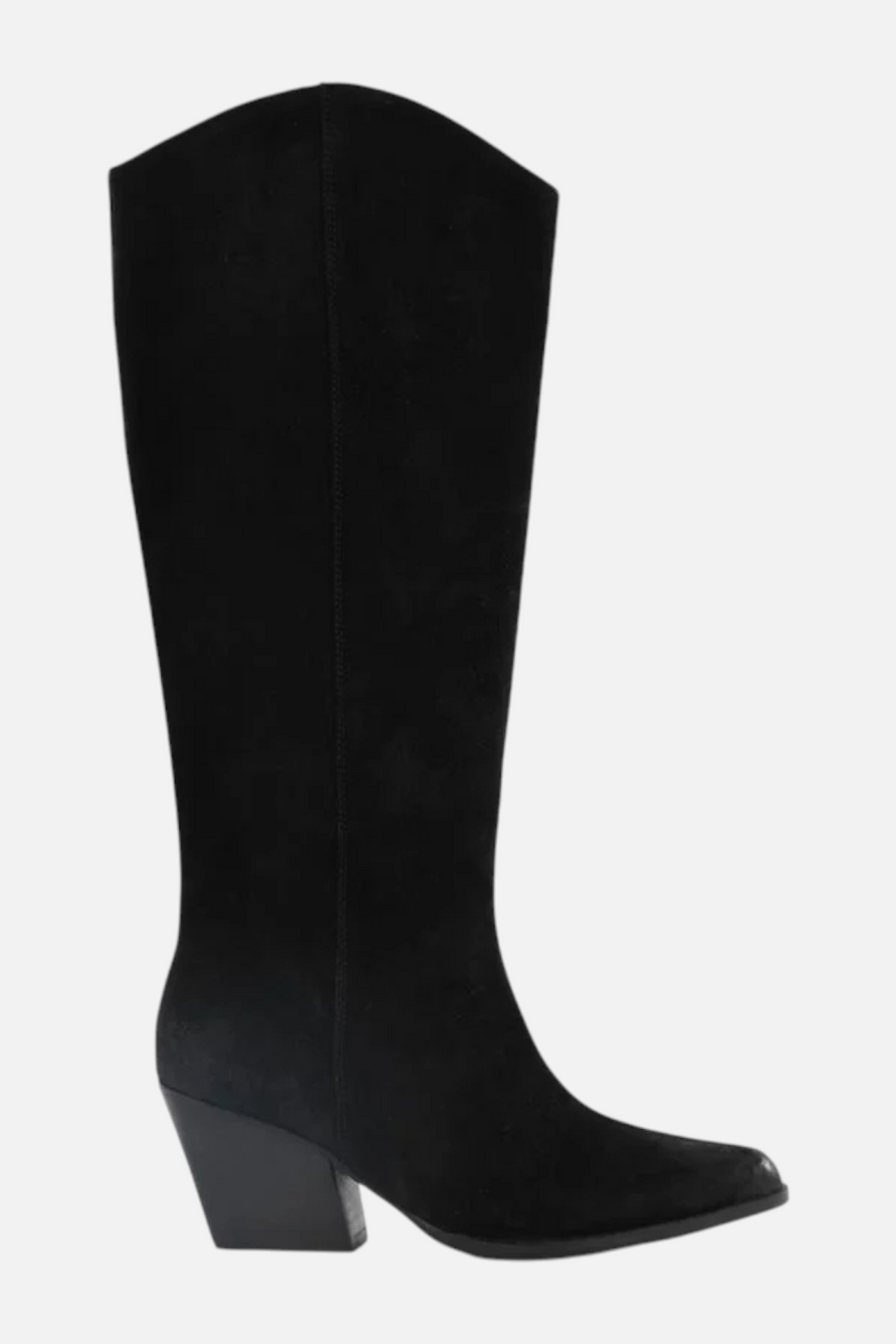 Seychelles Begging You Tall Boot in Black – front view