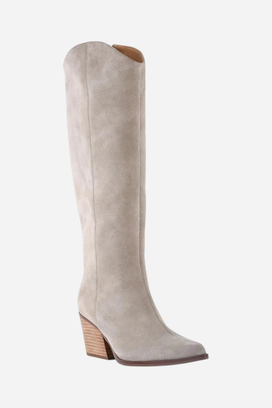 Seychelles Begging You Tall Boot in Sand – back view
