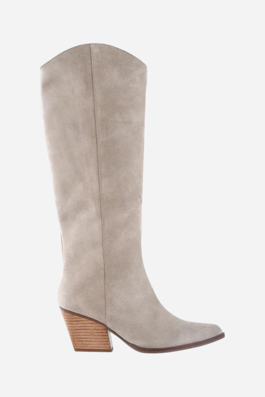 Seychelles Begging You Tall Boot in Sand – front view