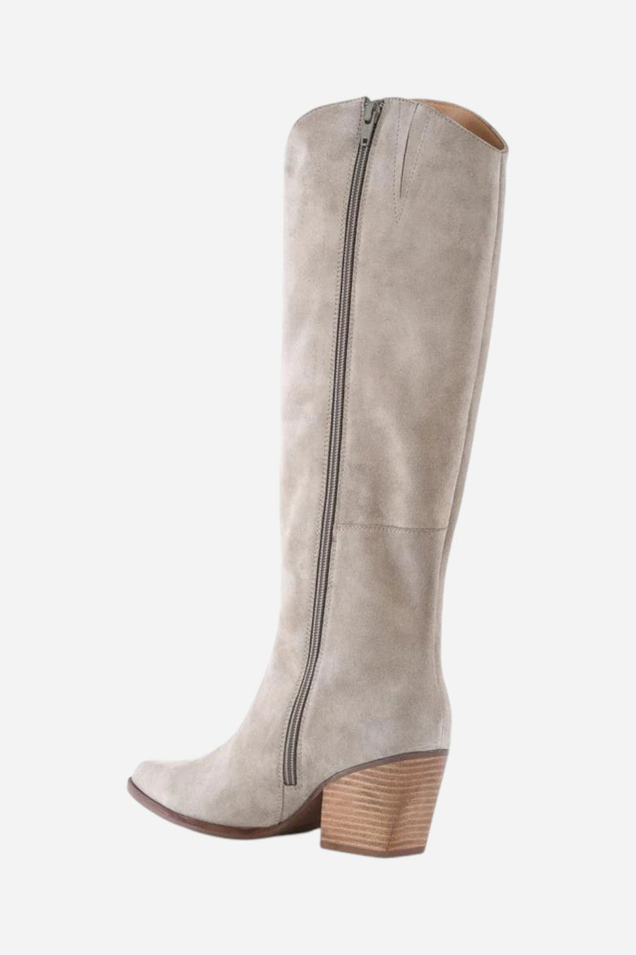 Seychelles Begging You Tall Boot in Sand – side view