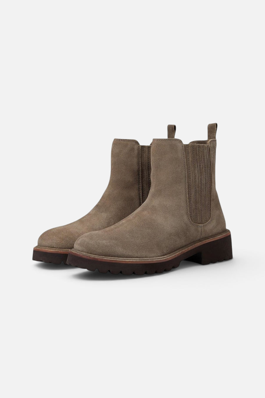 Seychelles Cashew Booties in Taupe Suede – alternate
