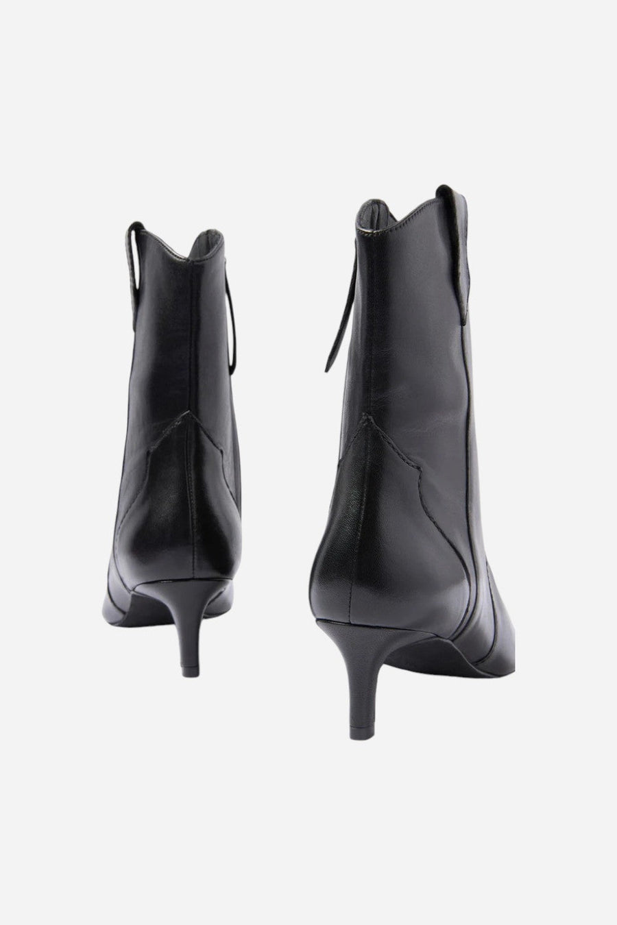 Seychelles Dallas Black Bootie – back view