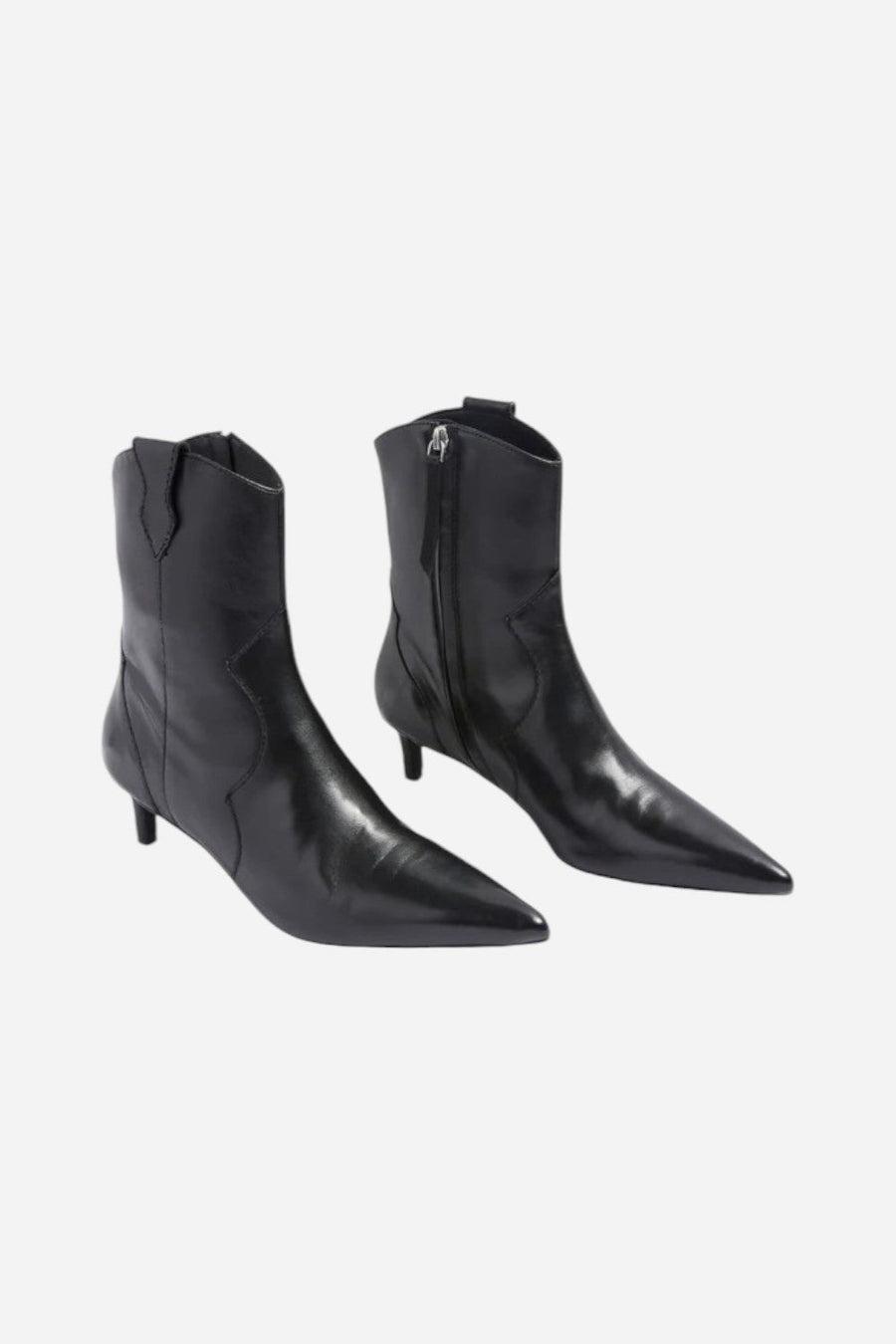 Seychelles Dallas Black Bootie – front view