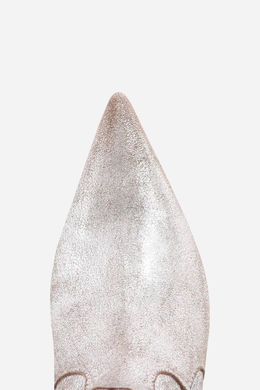 Seychelles Dallas Distressed Pewter Bootie – side view