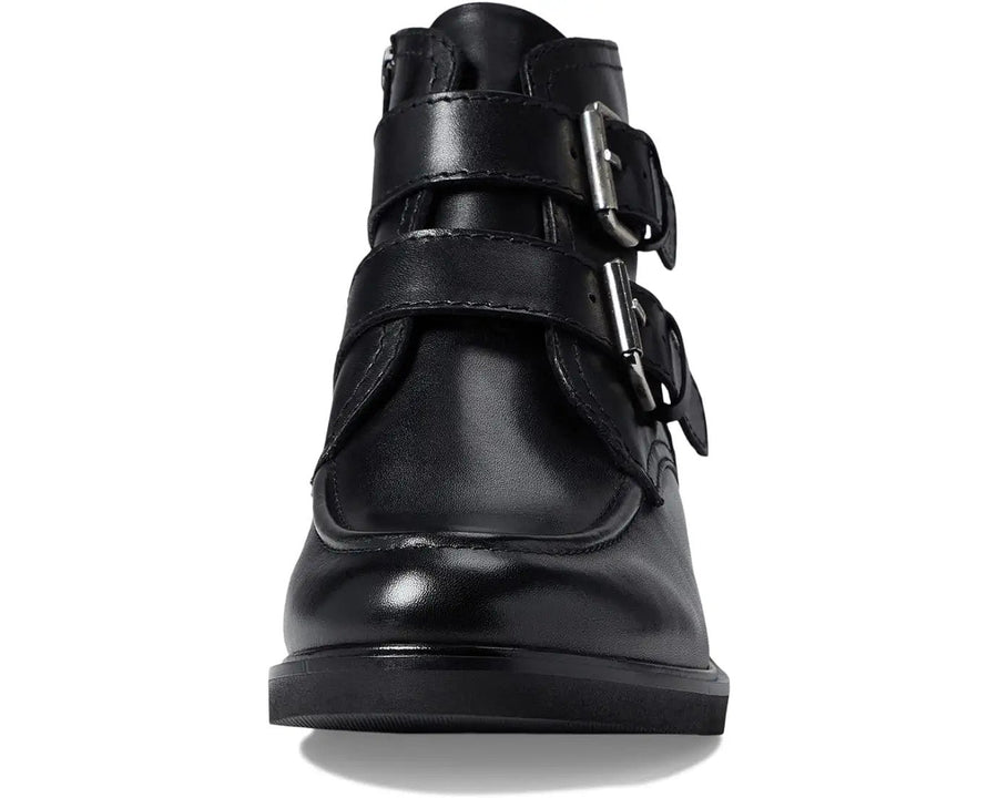 Seychelles Doing It Right Bootie in Black Leather – side view