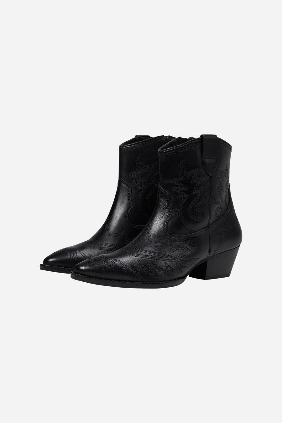 Seychelles Eagle Rock in Black Leather – flat lay