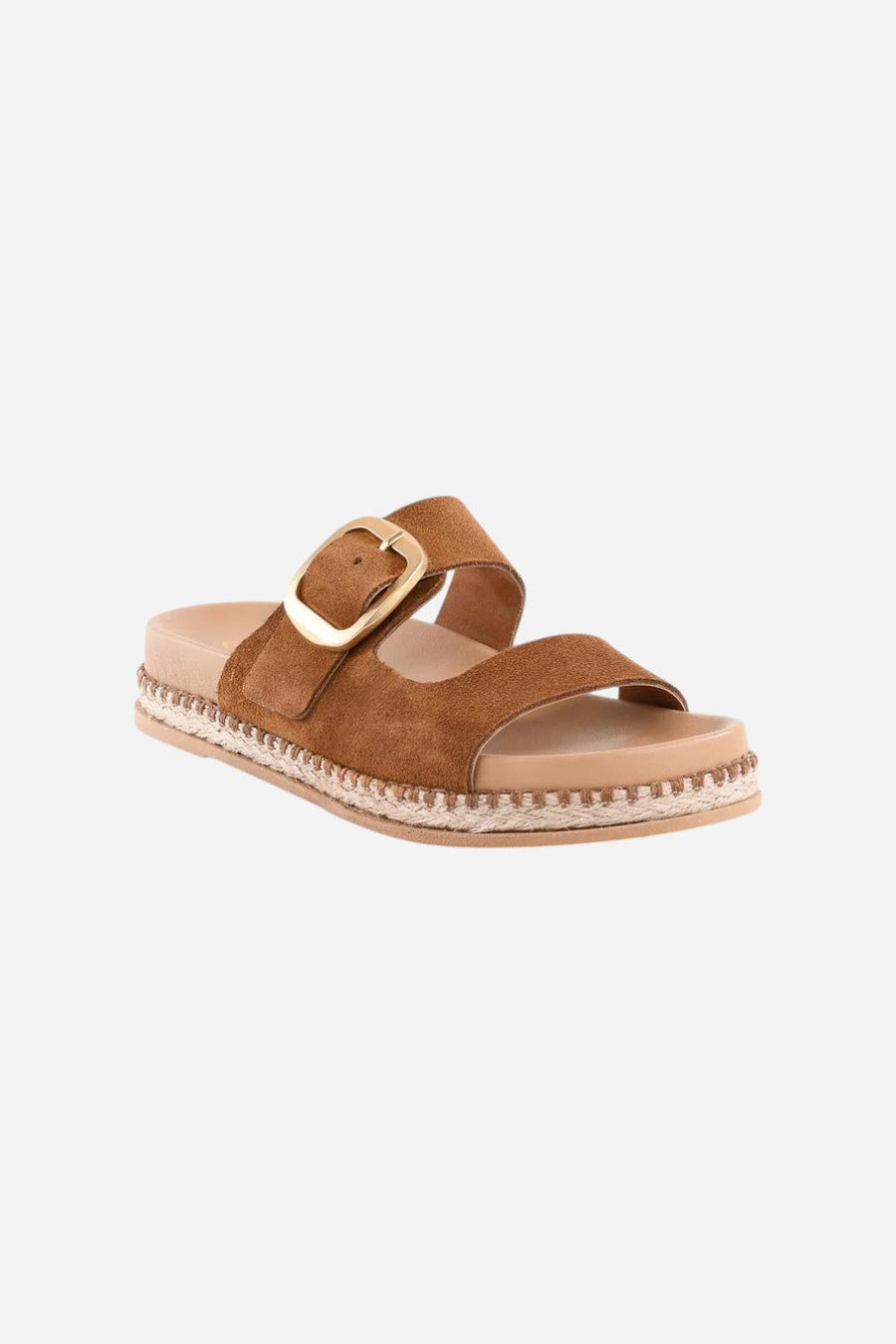 Seychelles Getaway Sandal in Dark Tan – back view