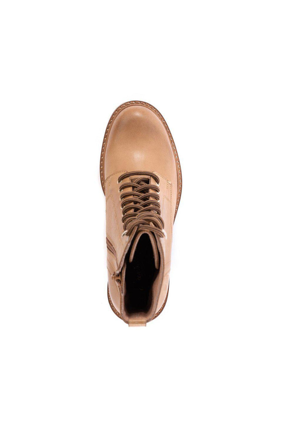Seychelles Irresistible Boot In Tan Nubuck – back view