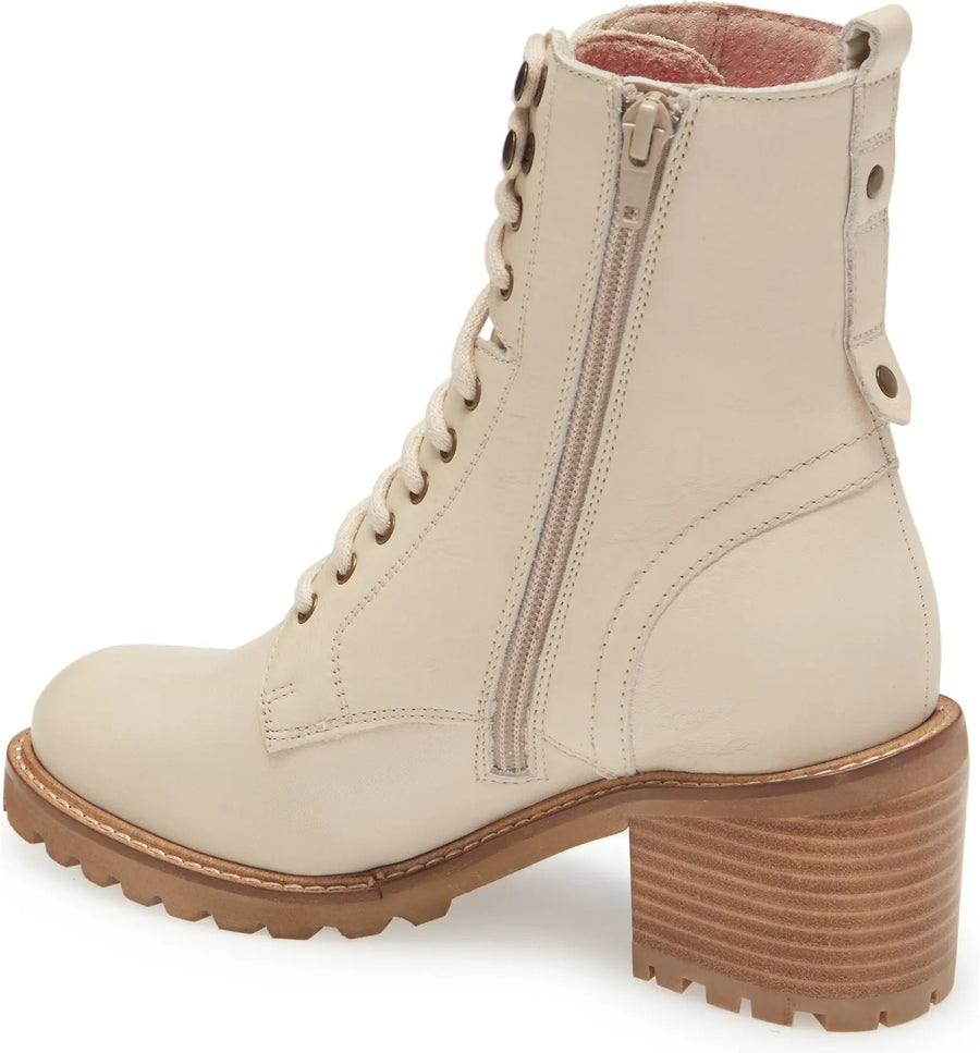 Seychelles Irresistible Boot in Off White – side view