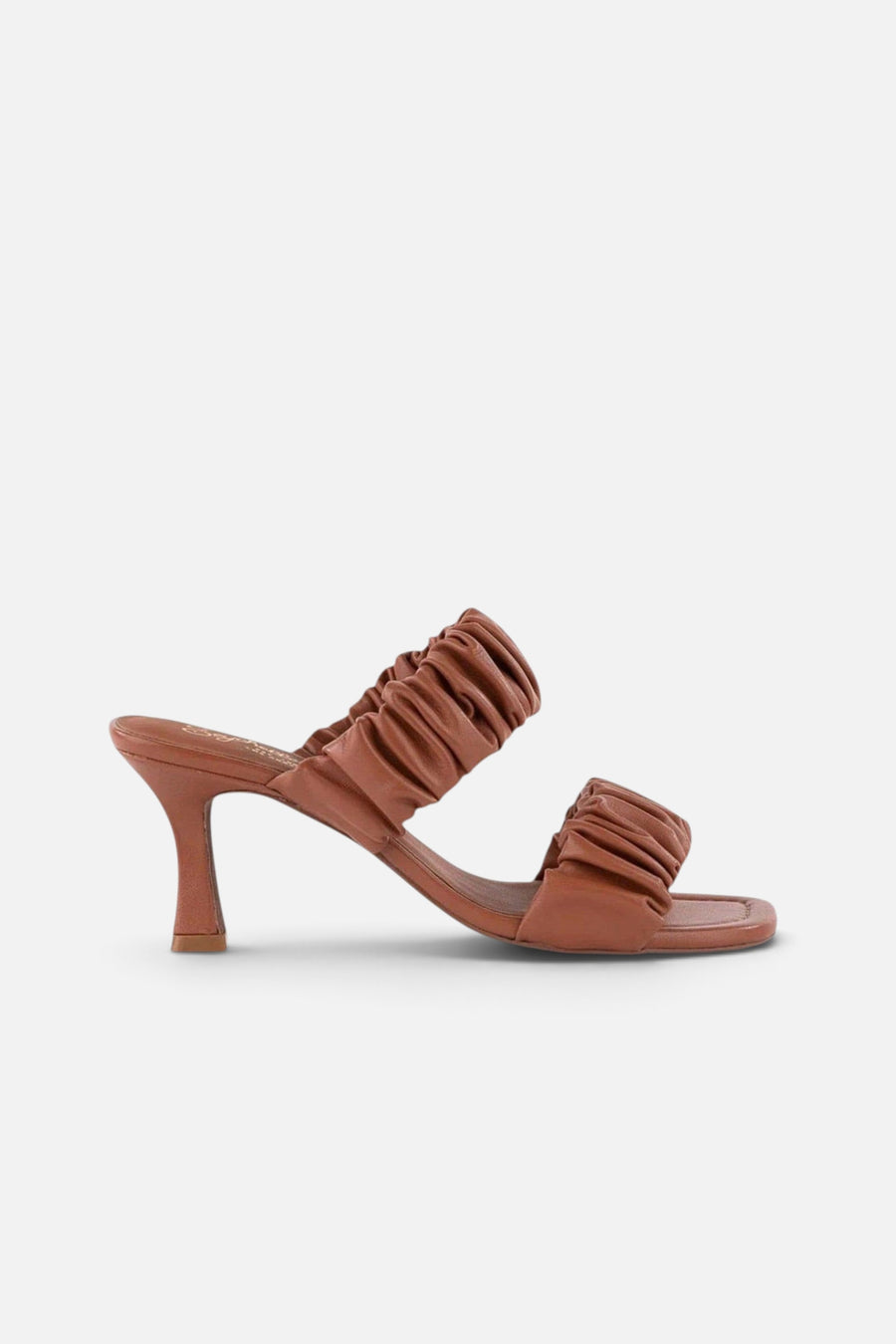 Seychelles Leeward Heels In Cognac Leather – side view