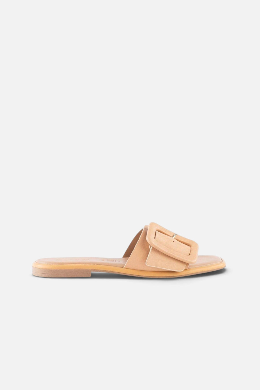 Seychelles Manhattan Leather Sandal in Beige – side view